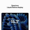 Apple MacBook Air 2023 M2 Chip 8-core with 10-core GPU 256GB SSD 8GB 15.3" (2880x1864) Liquid Retina MacOS MIDNIGHT Backlit Key